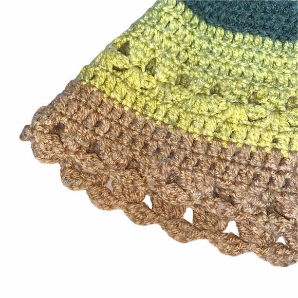 Hand Made Crochet Women’s Boho Style Bucket Hat - Picture 4 of 11